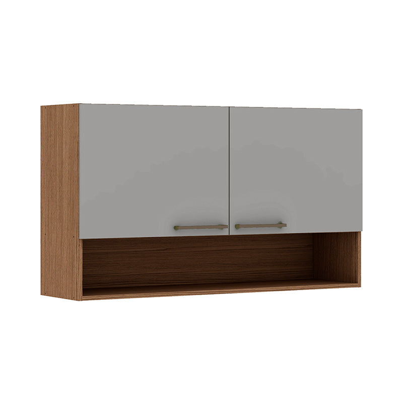 Mueble Mural de Cocina Aéreo 2 Puertas 1 Repisa Conecta Fendi 1301L.0002