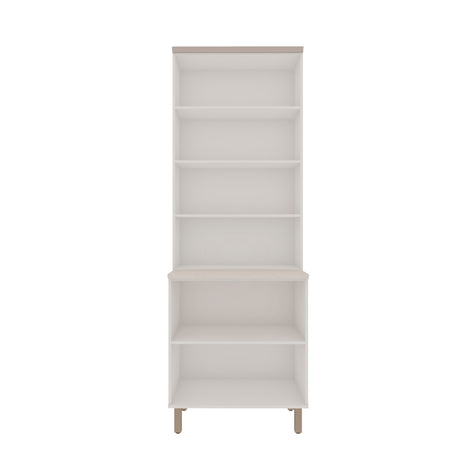 Despensa Alta de Cocina 2 Puertas de Vidrio 800 Studio - Fendi 1533.0003