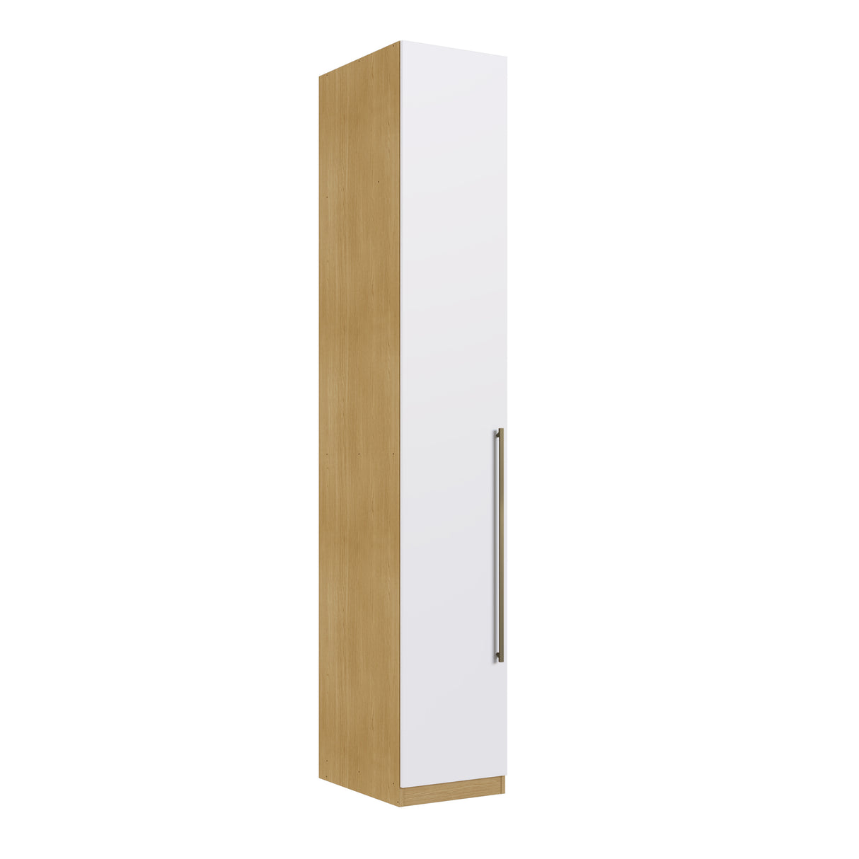 Ropero Infinity 1 Puerta 5 Repisas Savana Blanco 2057.0001