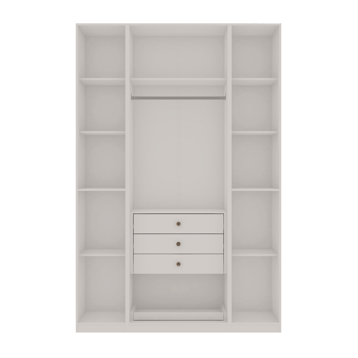 Ropero Infinity 2 Puertas 5 Repisas Blanco 2058.0002