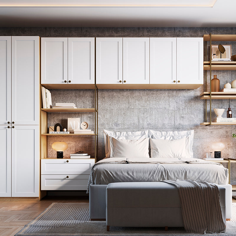 Mueble Aéreo Infinity 2 Puertas Blanco