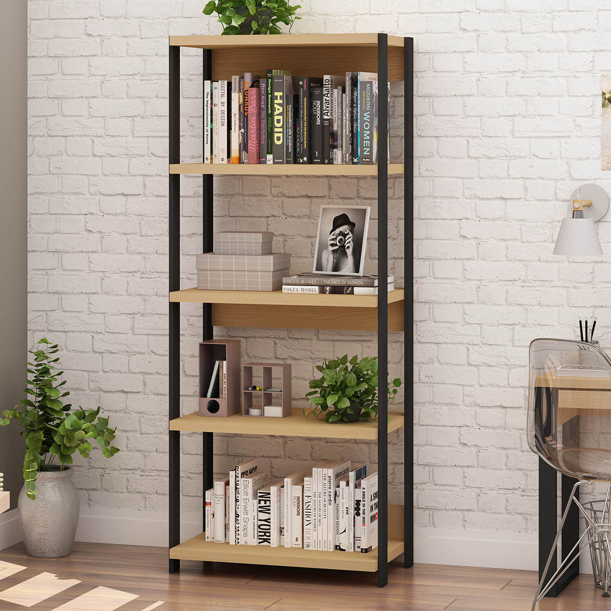 Estantería Taurus Madera Negro