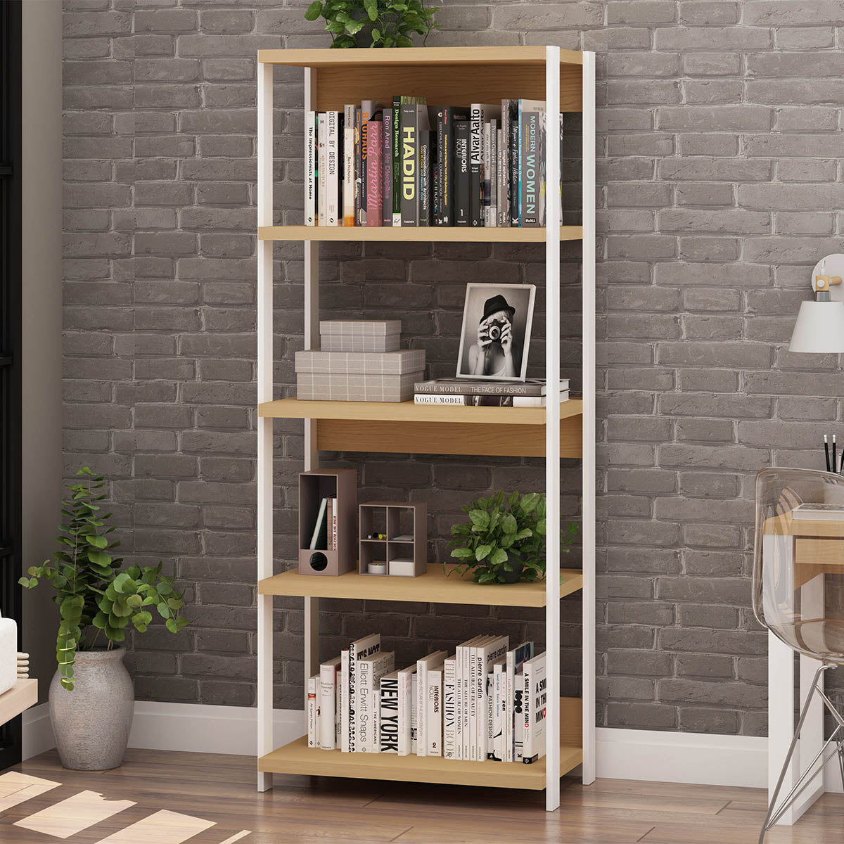 Estantería Taurus Madera Blanco