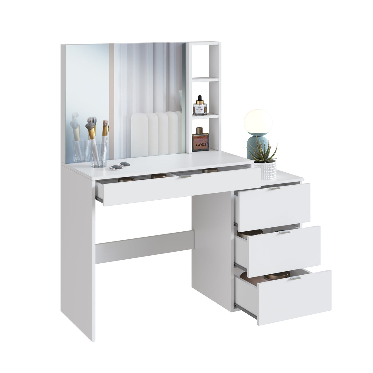 Tocador Nova Blanco 3 Cajones B11.038