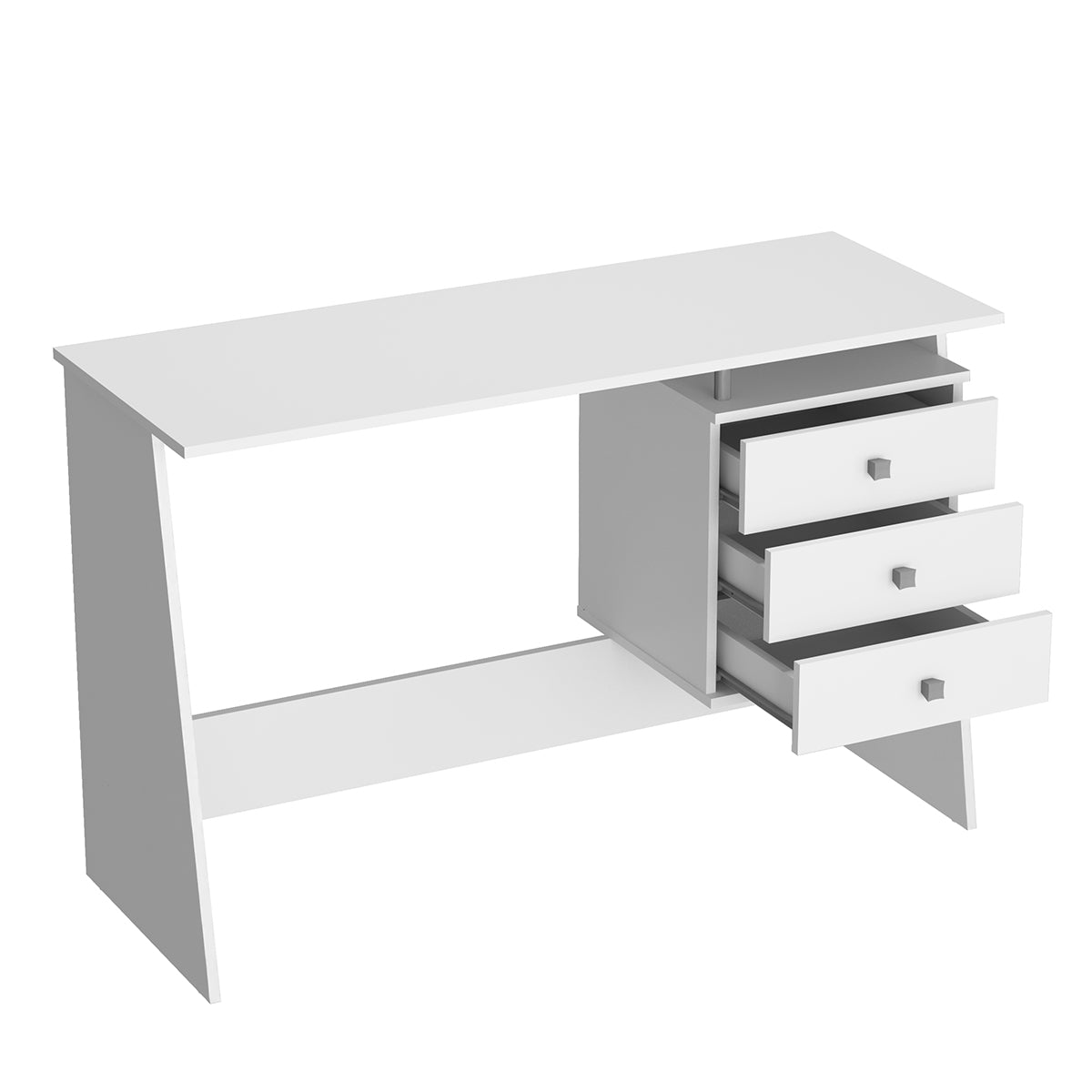 Escritorio Nova Emovell Blanco 3 Cajones B36.038