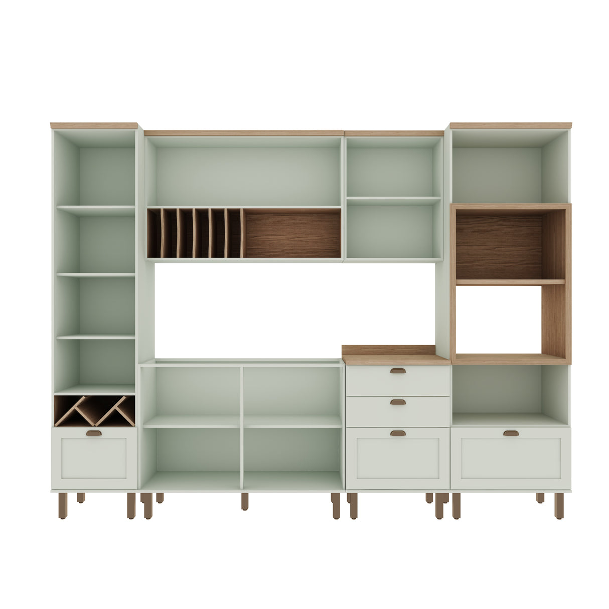 Set Muebles de Cocina Studio Menta Lizzet