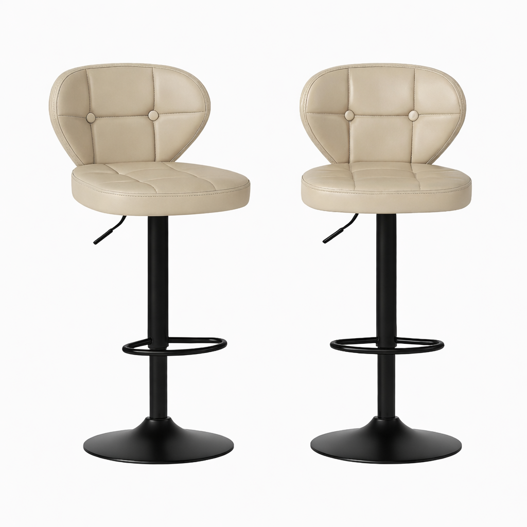 Pack 2 Sillas Taburete de Bar Oslo