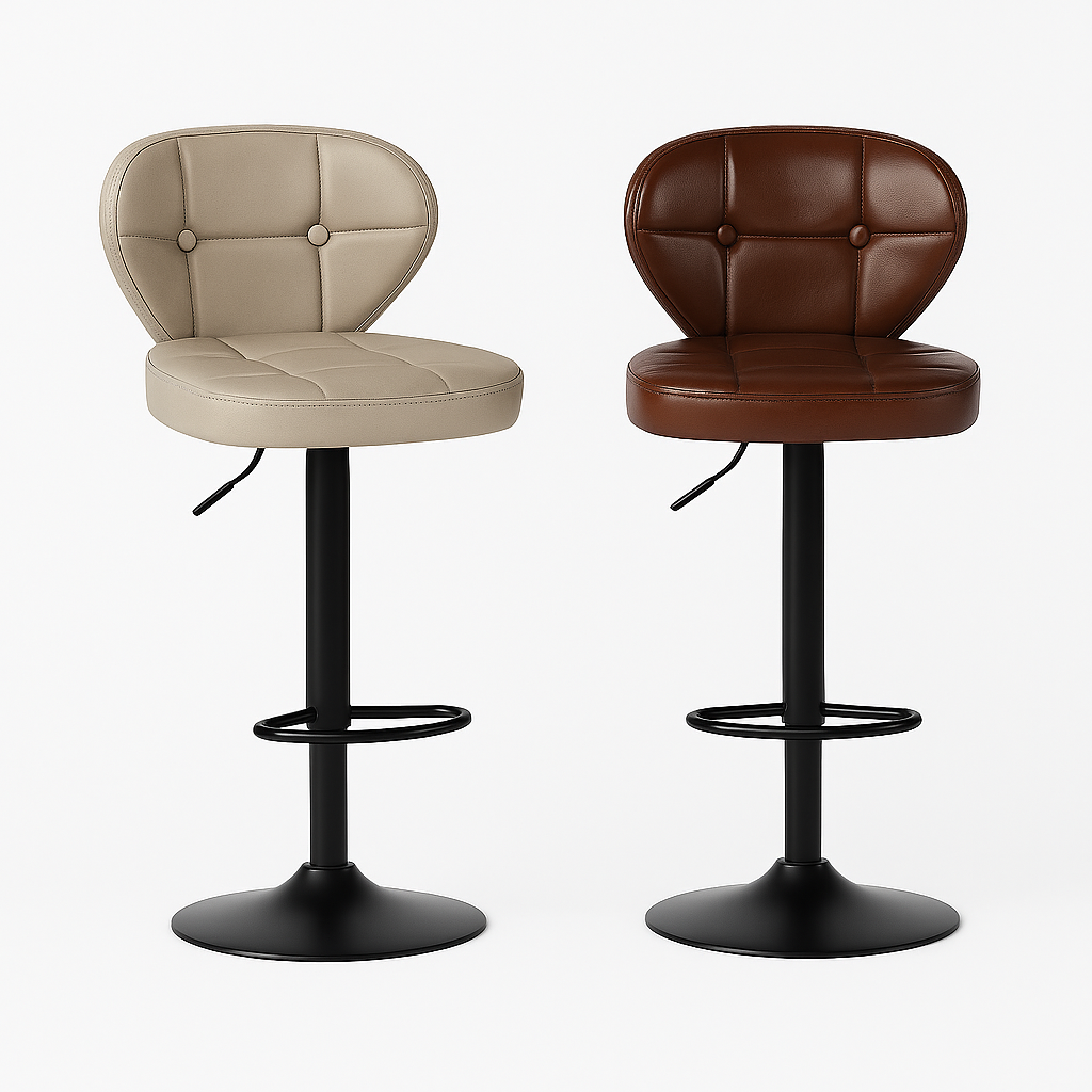 Pack 2 Sillas Taburete de Bar Oslo