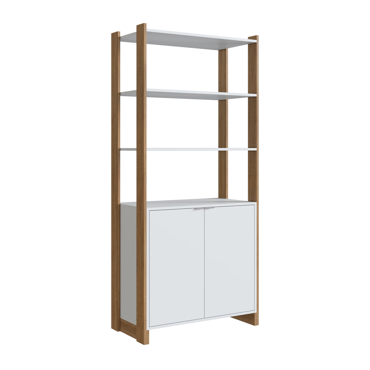 Estanteria Emovell 3 Repisas 2 Puertas Blanco EY202.077