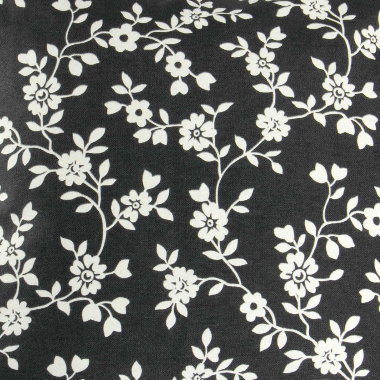 Set 2 Cojines Lona Española Keila Black 50x50