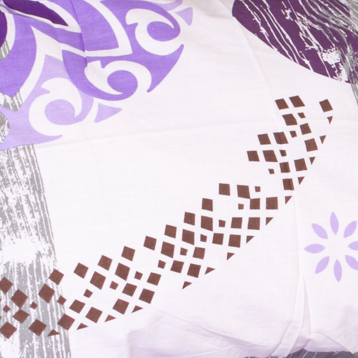 Juego de Sabanas Modelo Mandala 1,5 Plazas Lila