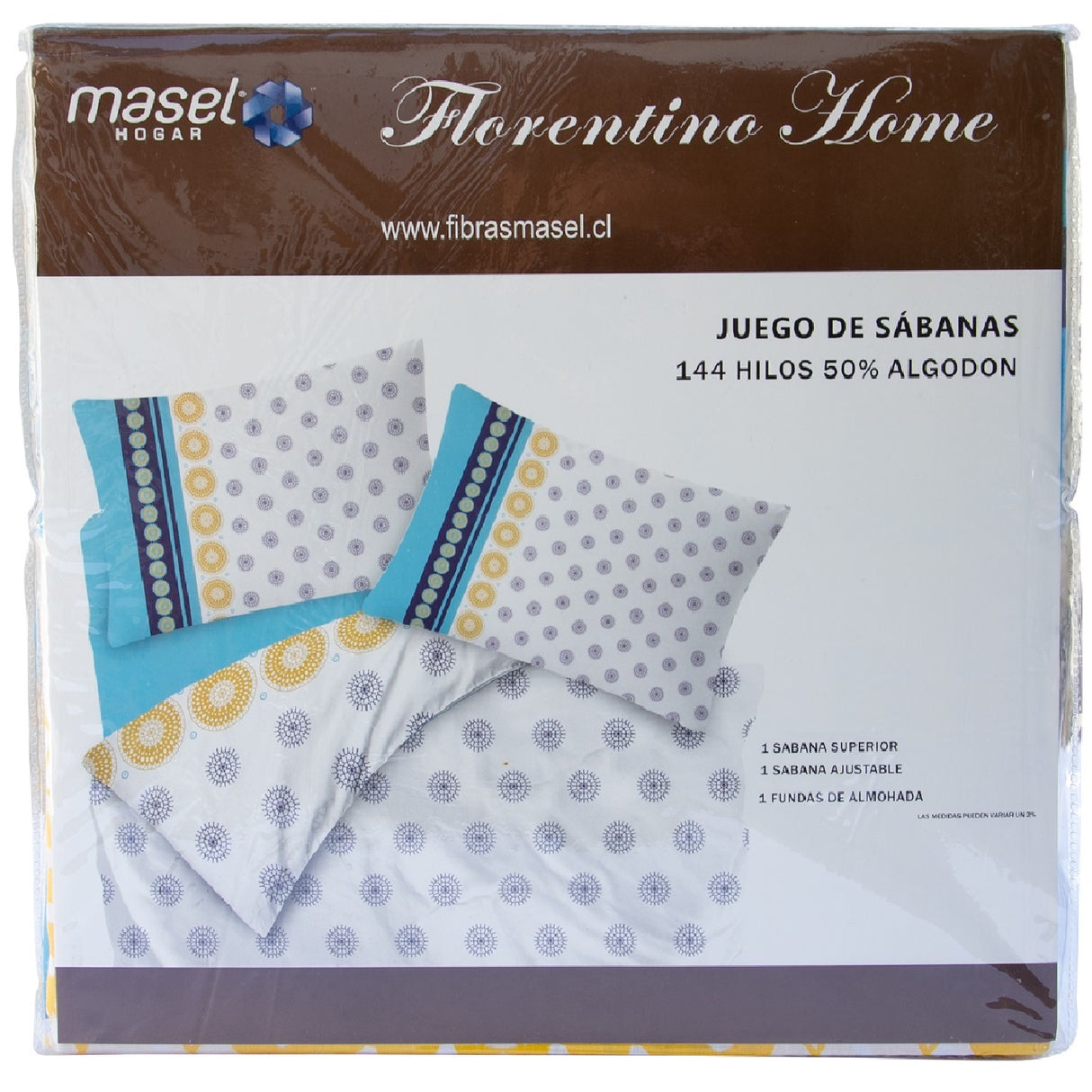 Juego de Sabanas Modelo Runas Plaza KING Calipso