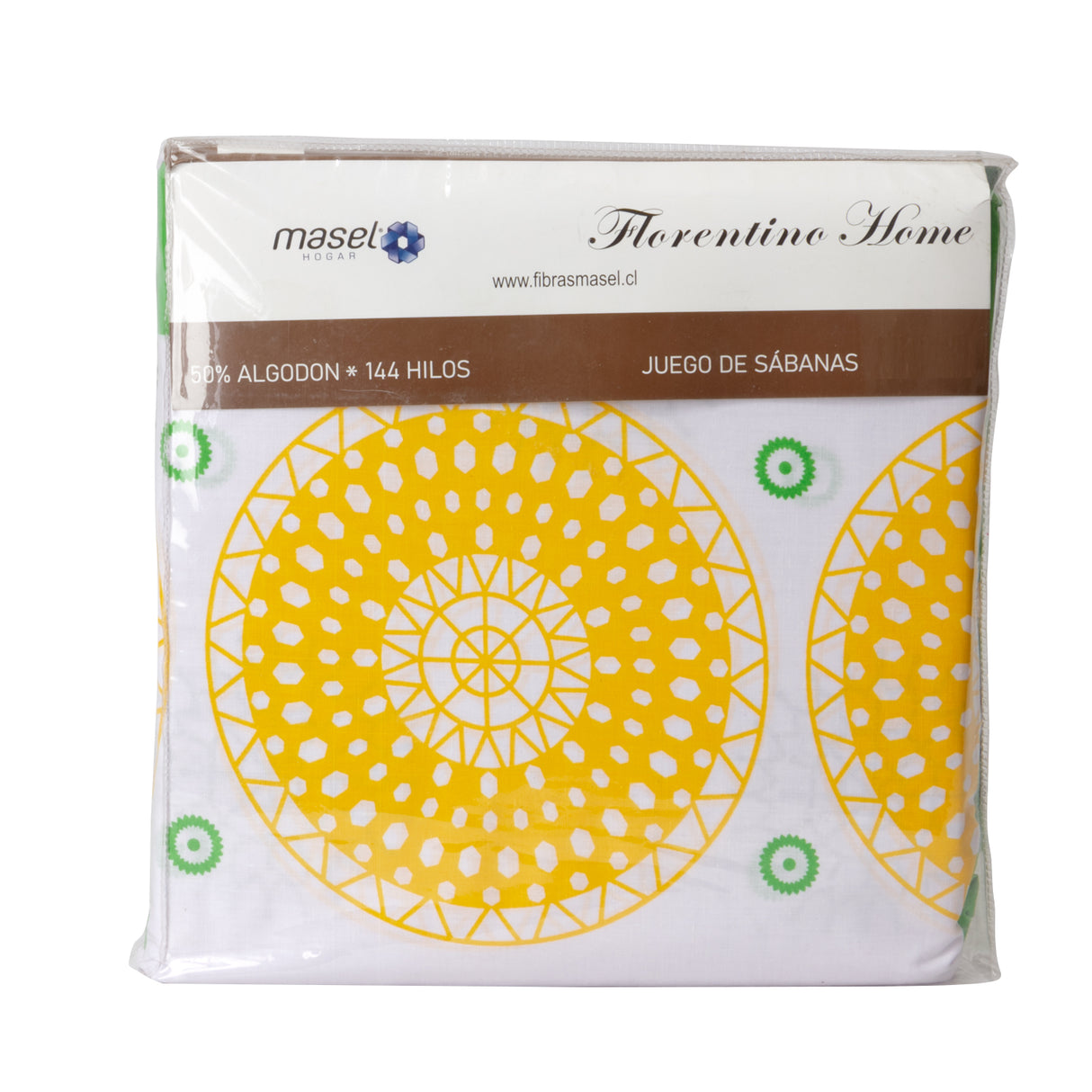 Juego de Sabanas Modelo Runas 1,5 Plazas Verde