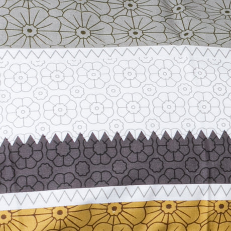 Juego de Sabanas Modelo Rayas Plaza KING Taupe