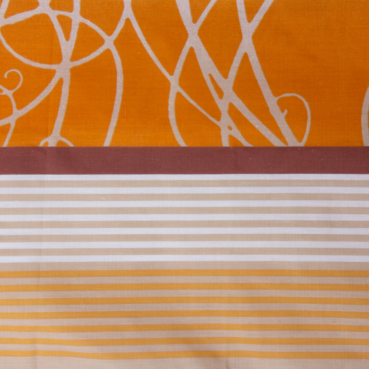 Juego de Sabanas Modelo Sinuo Plaza KING Chocolate