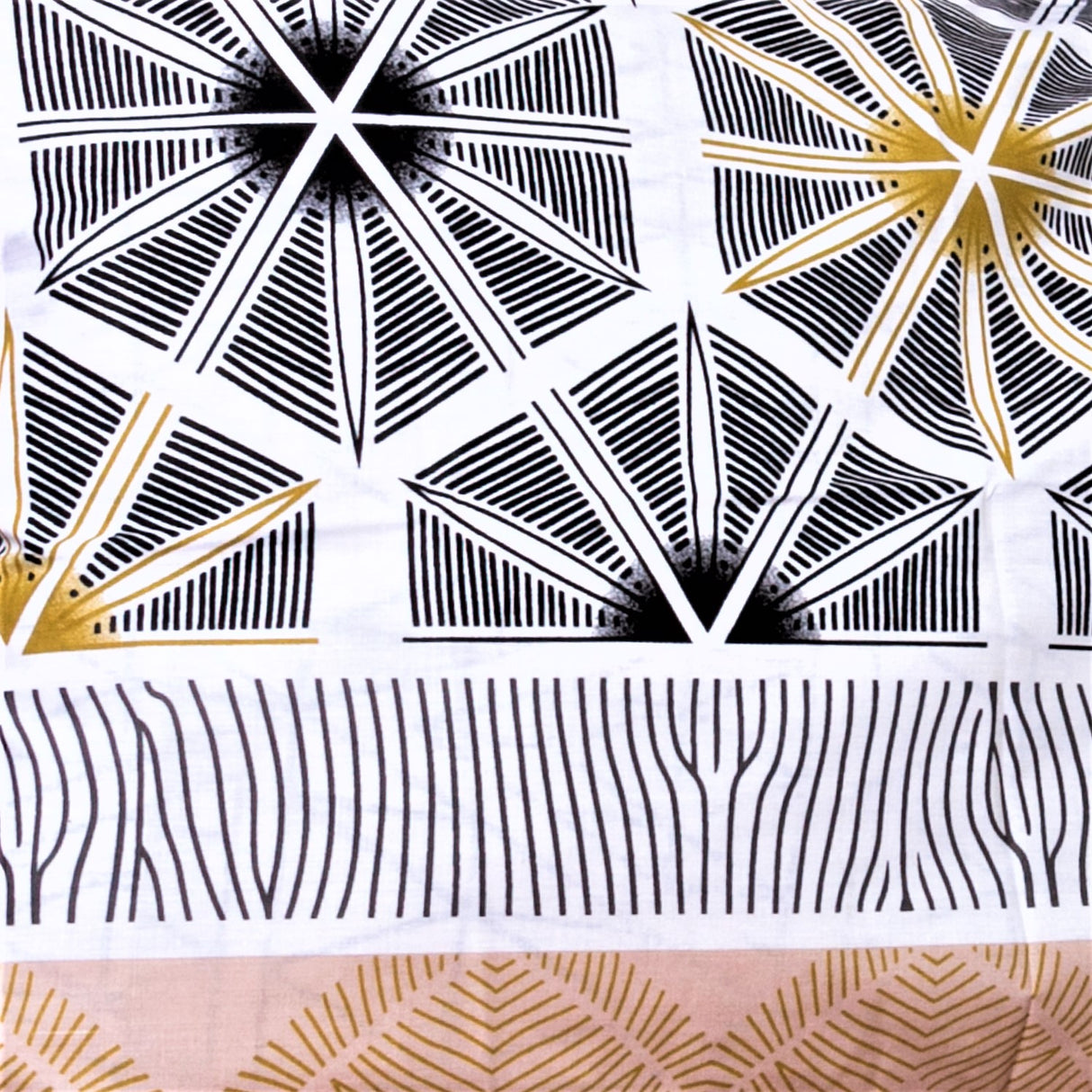 Juego de Sabanas Modelo Tie 1,5 Plazas Beige