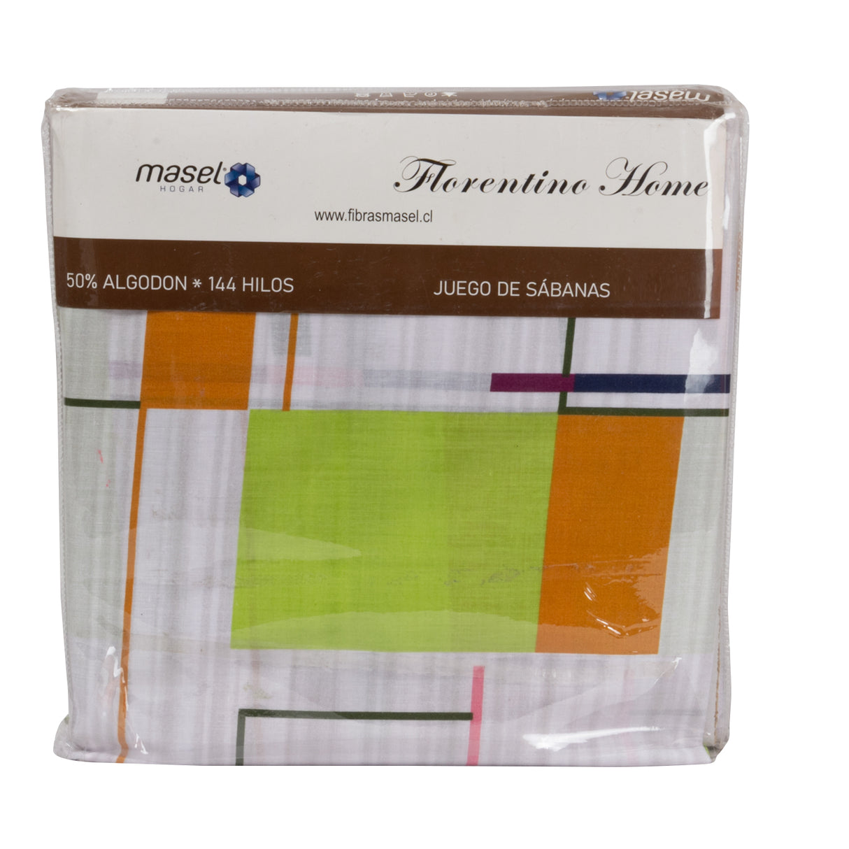 Juego de Sabanas Modelo Trix 1,5 Plazas Olive