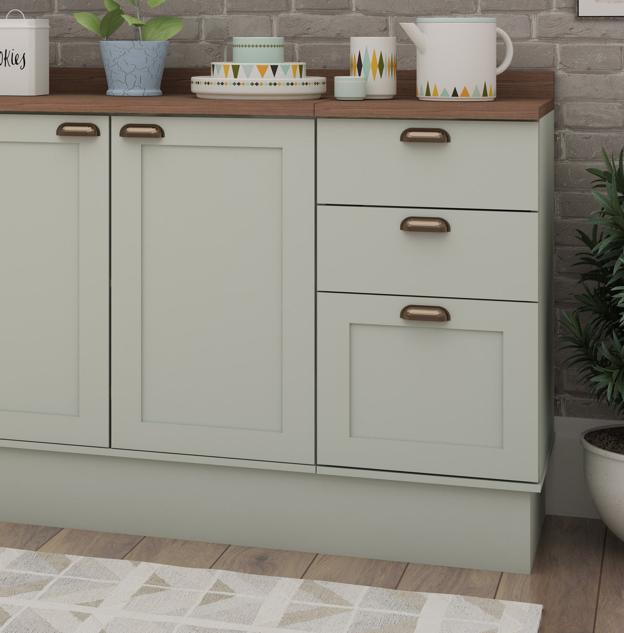 Set Muebles de Cocina Studio Menta Cecilia