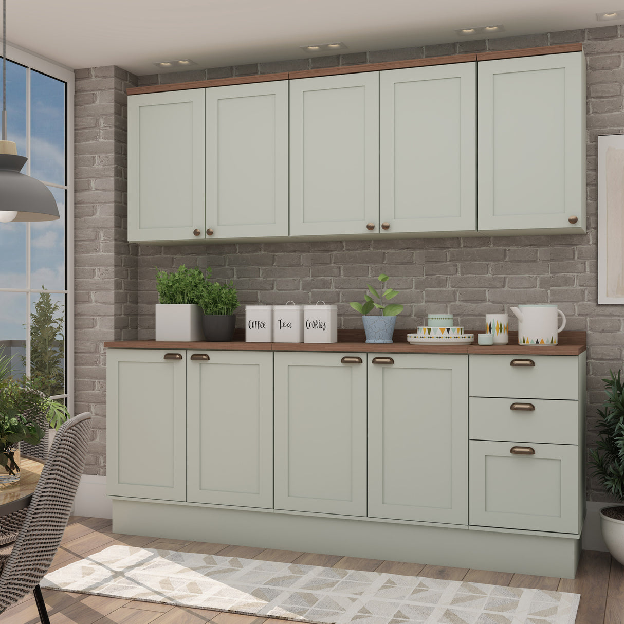 Set Muebles de Cocina Studio Menta Cecilia