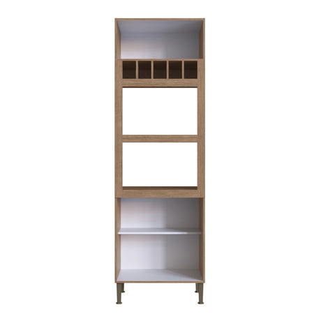 Torre de Cocina Horno y Microonda con Botellero Conecta - Off White 1300M.0001