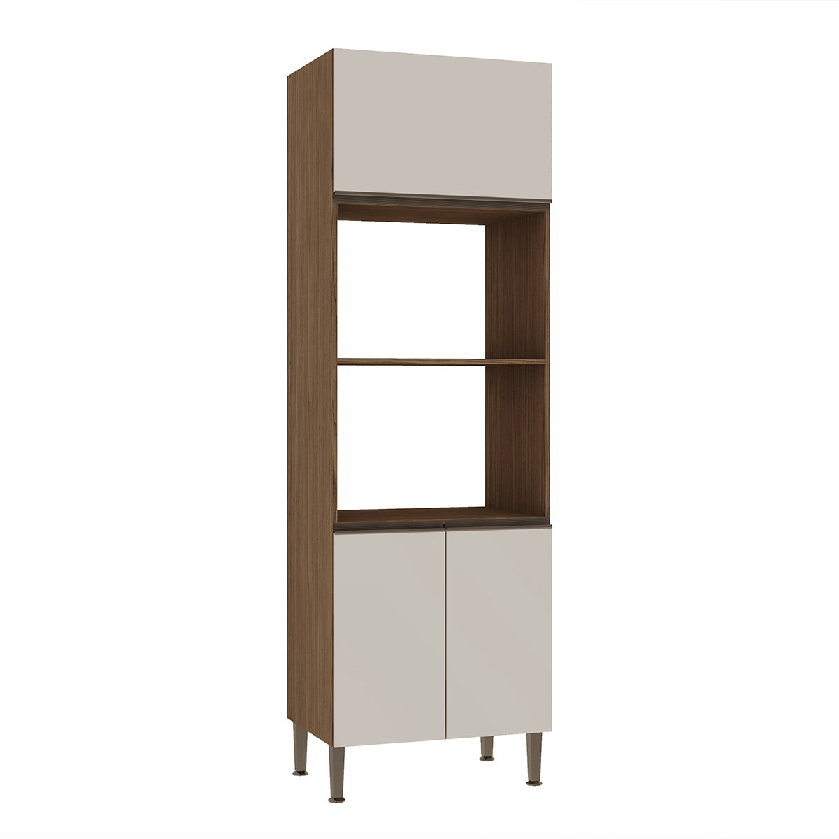 Torre de Cocina Horno y Microonda Conecta - Off White 1307M.0001