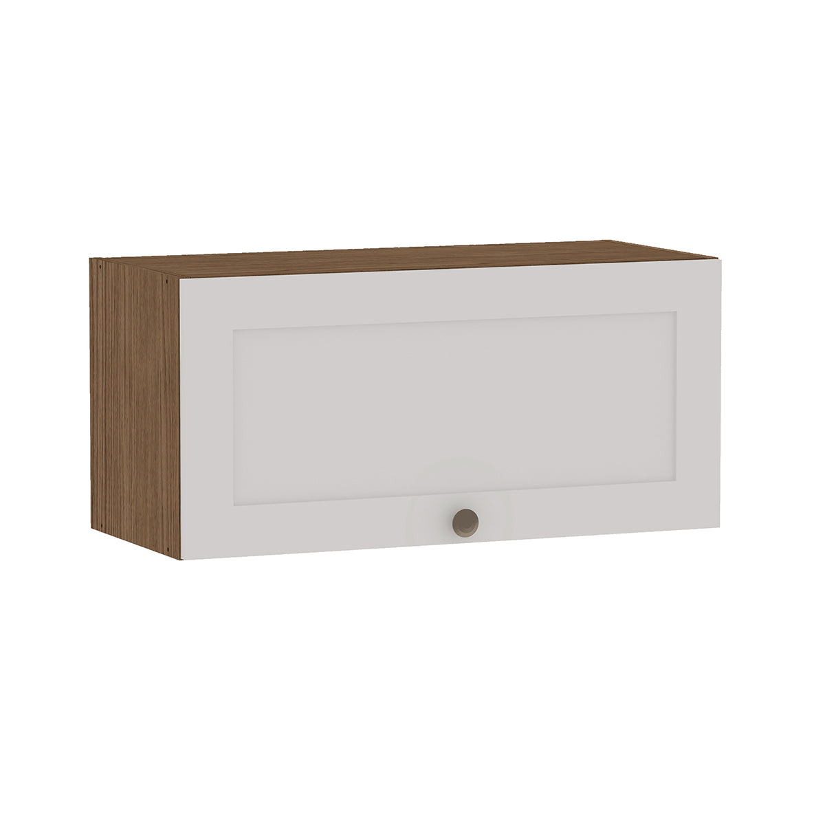 Mueble Mural de Cocina Aéreo 800 1 Puerta Conecta - Blanco 1309P.0001