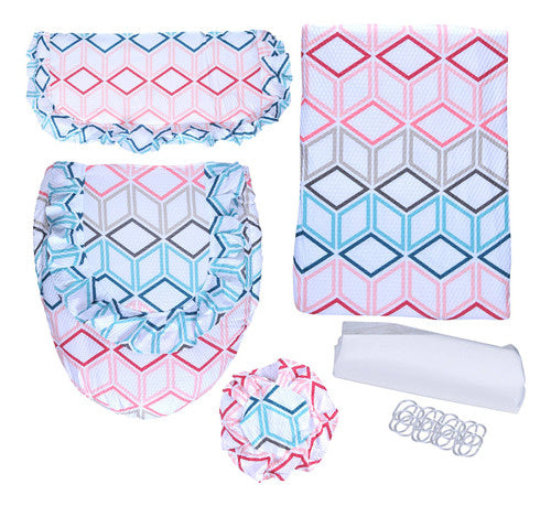 Set Textil para Baño 6 Piezas Aloe