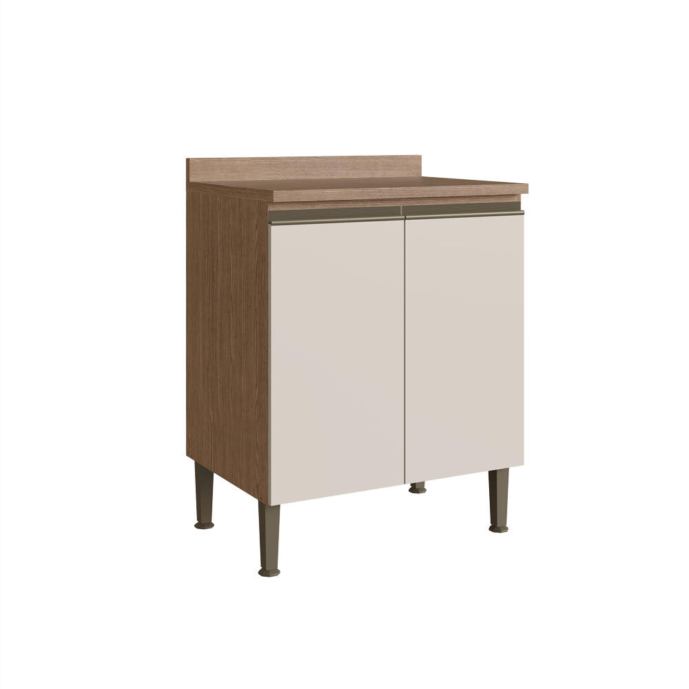 Mueble Base de Cocina 2 Puertas Conecta- Off White 1304M.0001