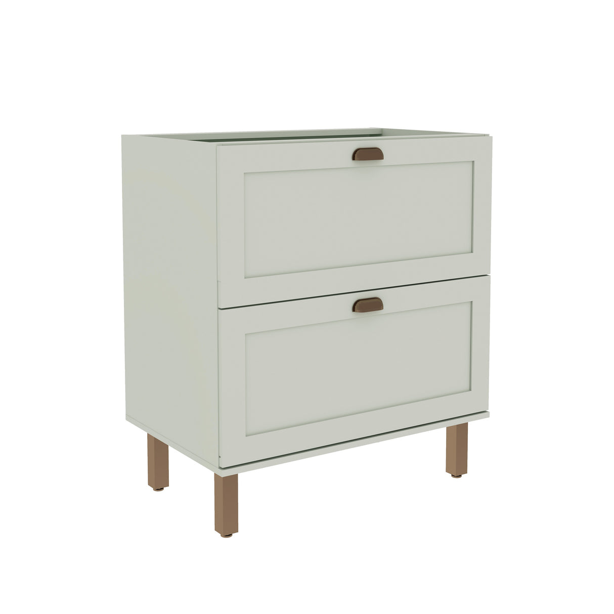 Mueble Base de Cocina 1 Puerta 1 Cajón 800 Studio - Verde Menta 1503.0001