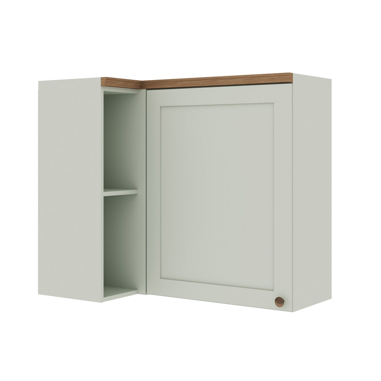Mueble Aéreo Esquinero de Cocina 930 Studio - Verde Menta 1511.0001