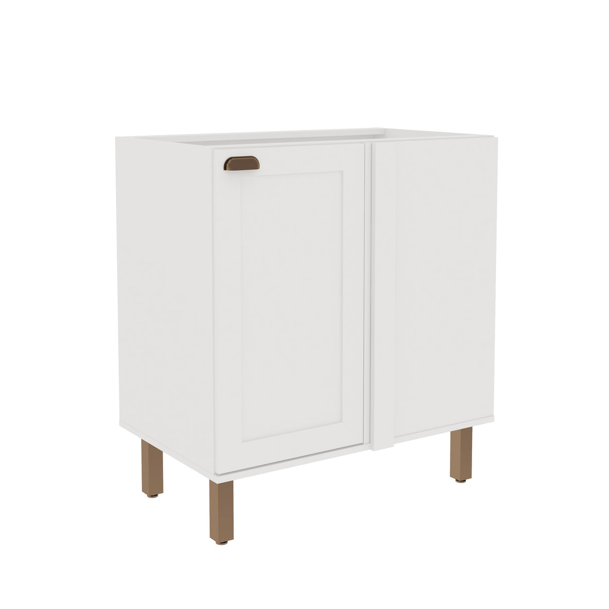 Mueble Base Esquinero de Cocina 1 Puerta 930 Studio - Blanco 1501.0002