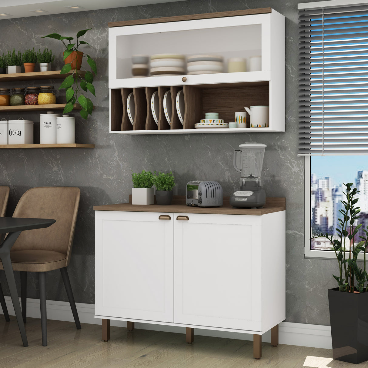 Set Muebles de Cocina Blanco Studio Eliza