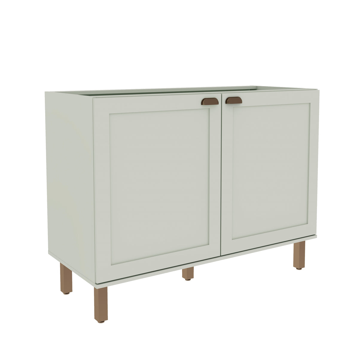 Mueble Base de Cocina 2 Puertas 1200 Studio - Verde Menta 1502.0001
