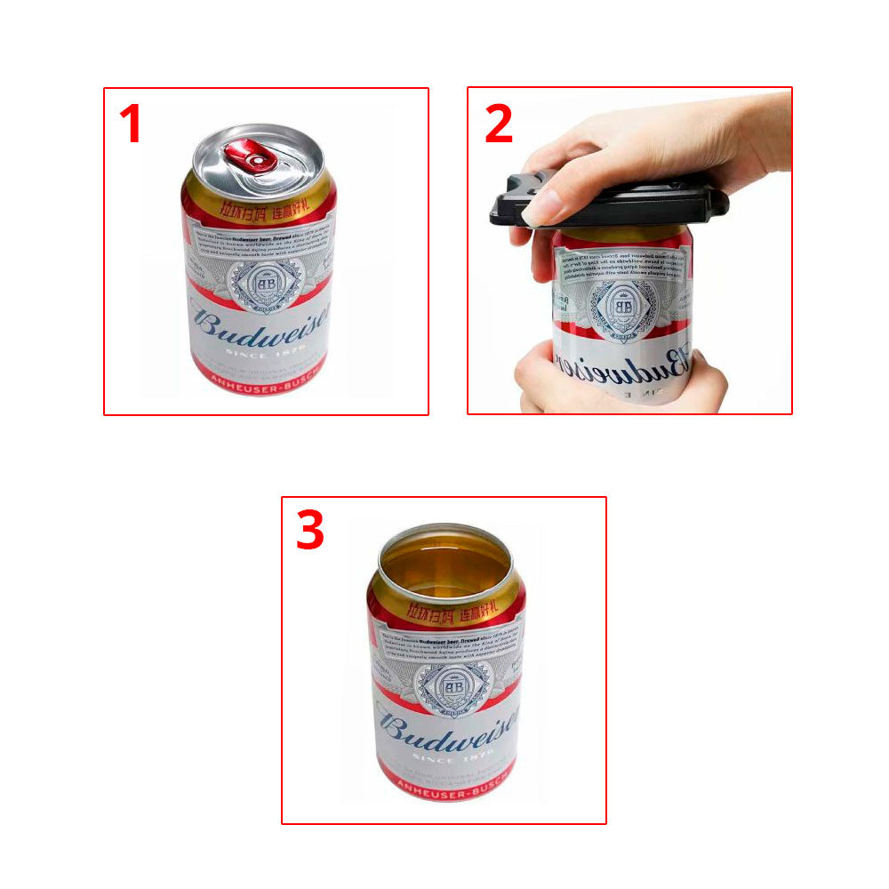 Abridor Latas Destapador Cervezas Portatil