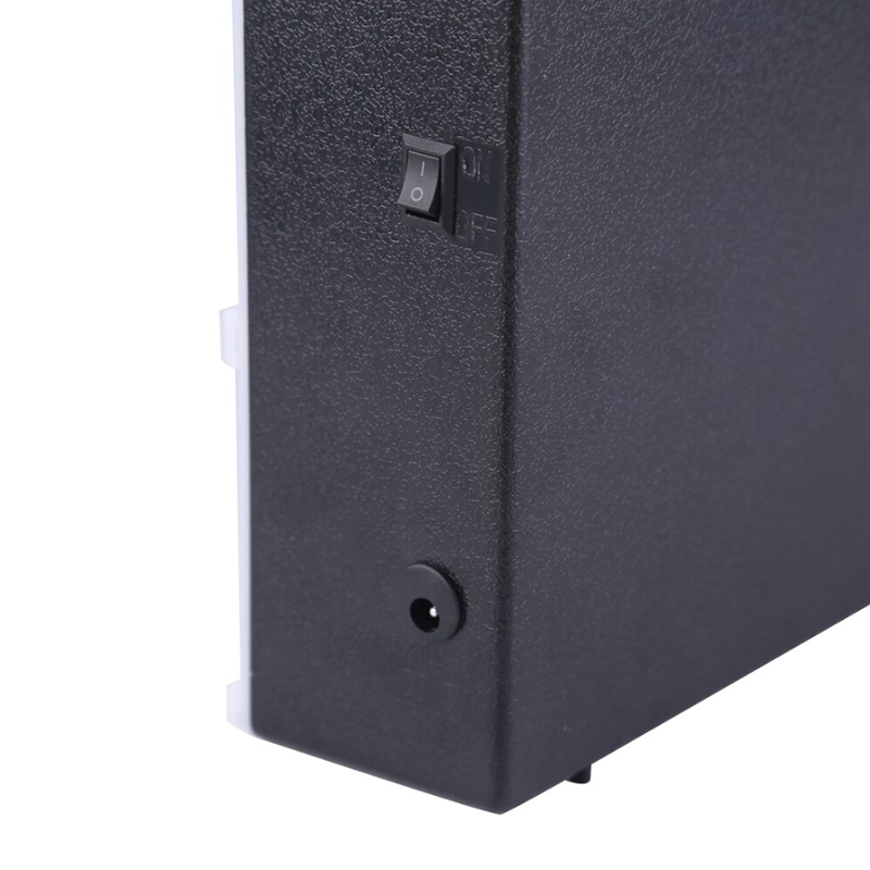 Caja de luz con tres filas para escribir mensajes