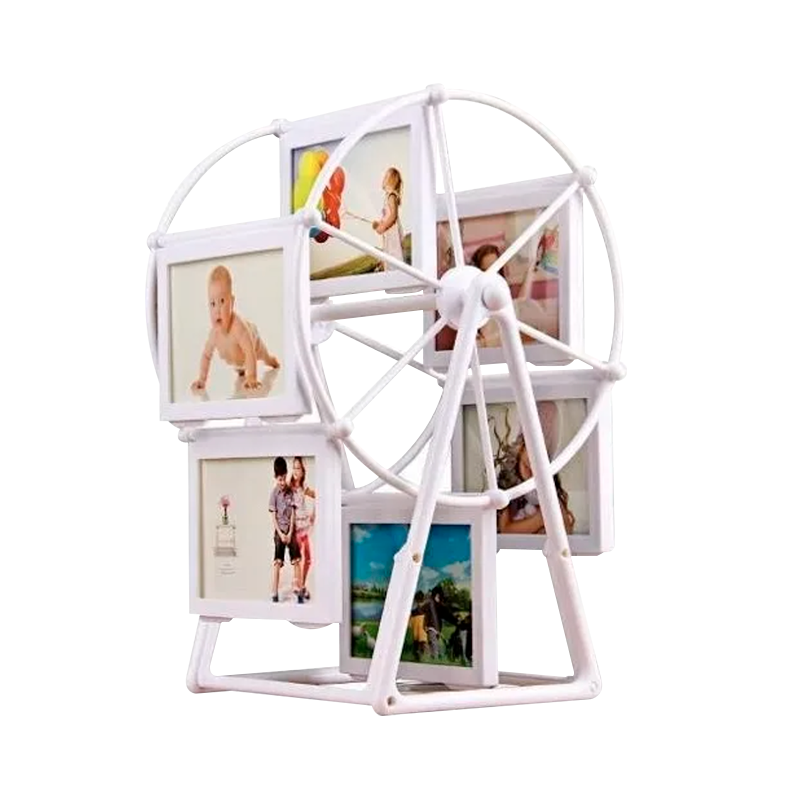 Porta Retrato Giratorio 12 Fotos Rueda Casa