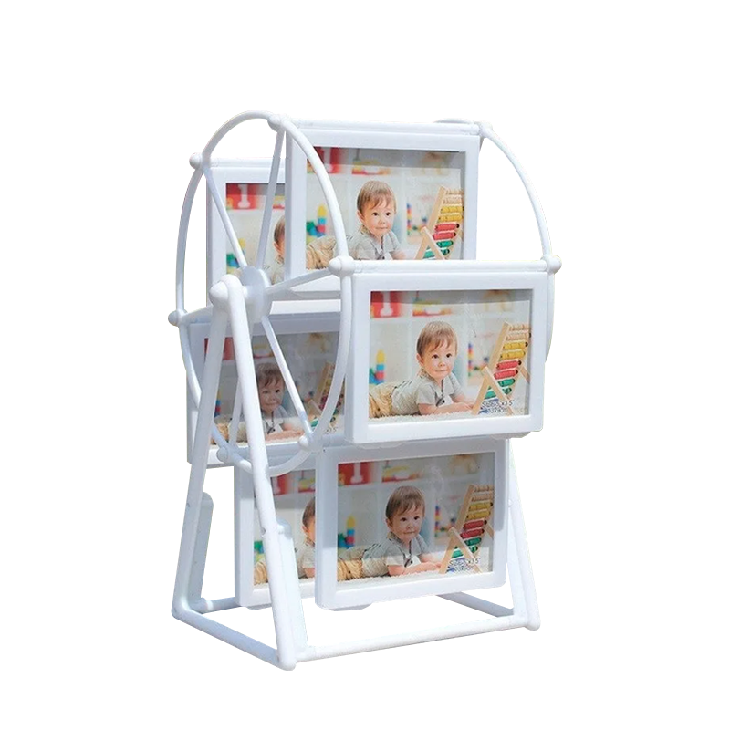 Porta Retrato Giratorio 12 Fotos Rueda Casa