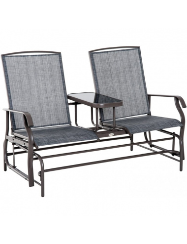 SET DE TERRAZA DOBLE SILLA...