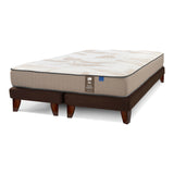 Cama Europea Dual Sensity 2 Plazas Box Base Dividida