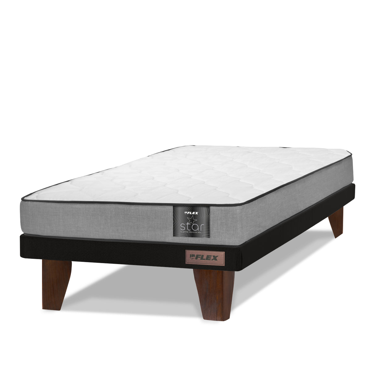 Cama Europea Flat Star 1.5 Plazas