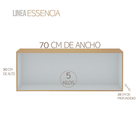 Mueble Mural 1 Puerta Linea Essencia 1017.0002