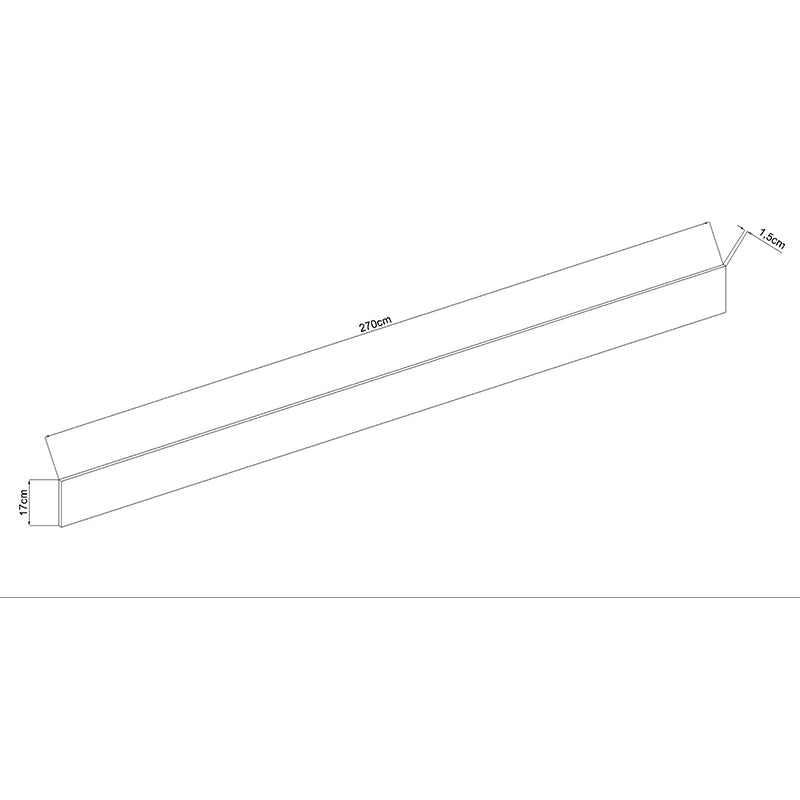 Zocalo Para Mueble Base Linea Studio Blanco 1521