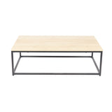 Mesa de centro rectangular 110x60 - Madera Clara