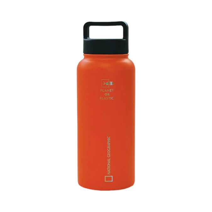 Botella Agua Termica Acero Inox. 960ML National Geographic