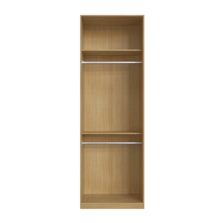 Ropero Infinity 2 Puertas y Doble Colgador de Ropa Blanco Savana 2056.0001