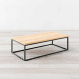 Mesa de centro rectangular 110x60 - Madera Clara