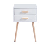 Velador Eames Doble Blanco