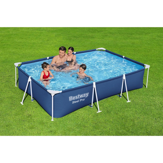 Piscina Bestway Rectangular Steel Pro Azul 2.80MX2.01MX66cm