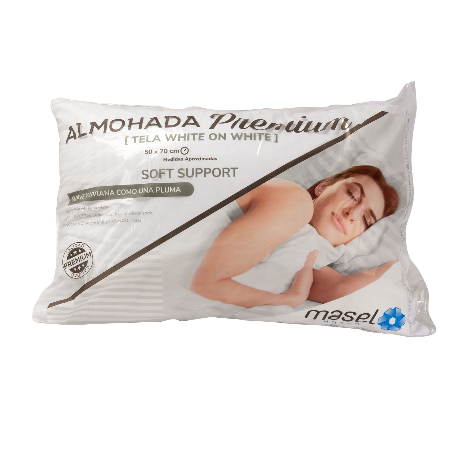 Almohada Premium Soft Support 50x70 cm