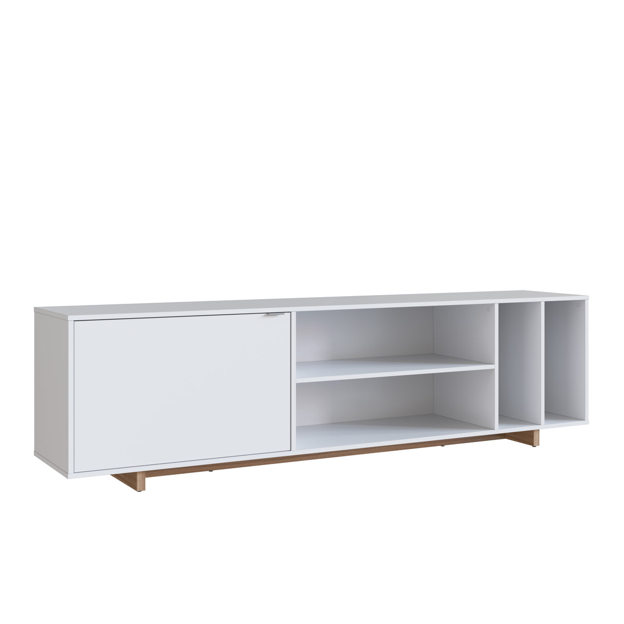 Rack Buffet Nova 1 Puerta 4 Divisiones Blanco B84.087